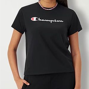 Champion Womens Crew Neck Short Sleeve T-Shirt